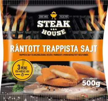 Ripp-ropp Steak House rántott trappista 500g