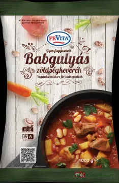 Babgulyás zöldségkeverék 1000g