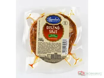 Gyulai disznósajt darabolt vcs.