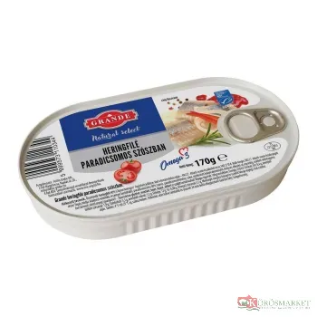 Heringfilé paradicsomos Losos 170g Grande