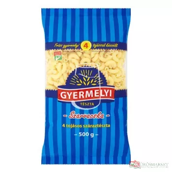 Gyermelyi szarvacska 4t. 20x500g