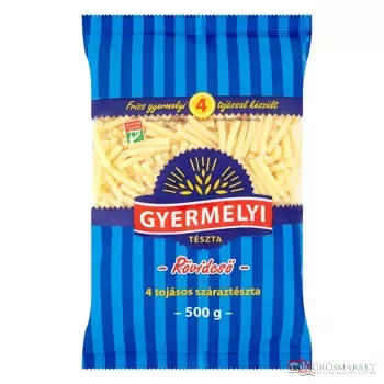 Gyermelyi rövidcső 4t.20x500g.
