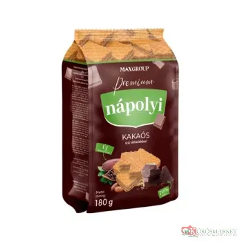 Maxgroup Prémium nápolyi 180g kakaós