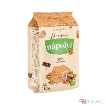 Maxgroup Prémium nápolyi 180g diós