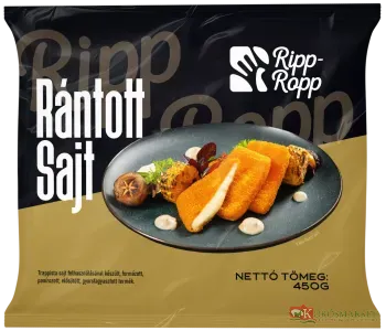 Ripp-ropp Gourmet rántott sajt 450g