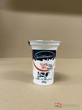 Szenttamási tejföl 20% 375g