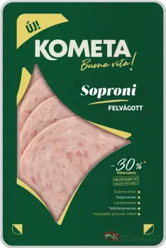 Kometa szel.soproni felvágott125g vg.