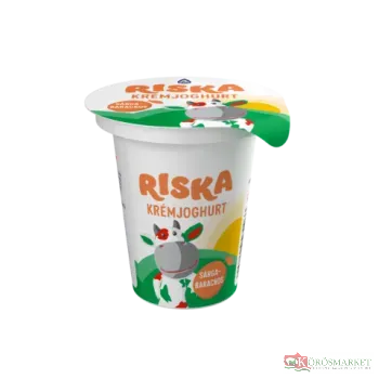 Riska krémjoghurt 125g barack