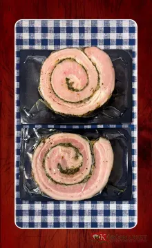 Palcsó fokhagymás királyszalonna vcs.