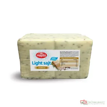 Kőröstej Hajdú light köményes sajt 1.5kg