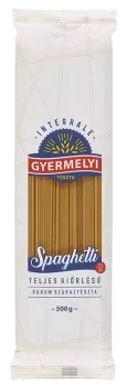 Gyermelyi telj.kiörlésű durum spagetti 500g