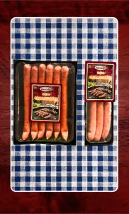 Palcsó grillkobász sajtos vg.500g