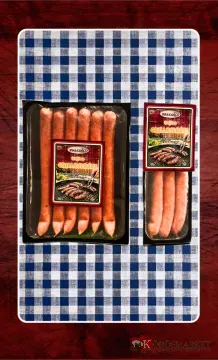 Palcsó grillkobász sajtos vg.500g