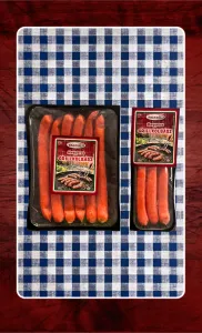 Palcsó grillkolbász magyaros vg.250g