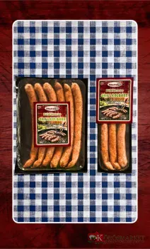 Palcsó grillkolbász zöldf. vg.500g