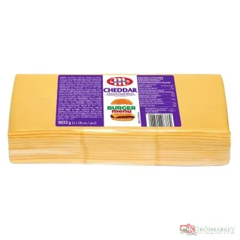 Cheddar Burger szeletek 1033g