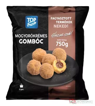 Mogyorókrémes gombóc Top Frozen 750g