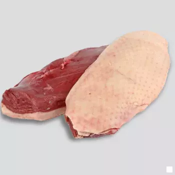 Kacsa mellfilé bőrös 240-260g fagy.