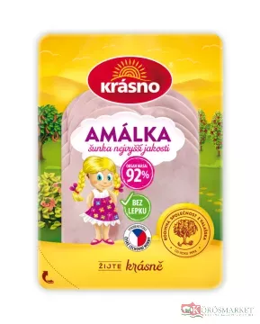 Krásno Amálka sonka 92%-os szvg.100g