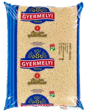 Gyermelyi ABC tészta 4t.öml.6kg