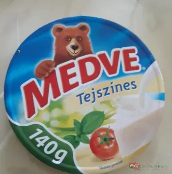 Medve tejszínes kördobozos sajt 140g