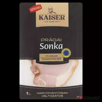 Kaiser szel.Prágai sonka 10x75g
