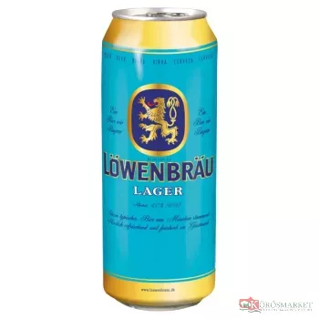 Löwenbrau 0,5l dobozos DRS