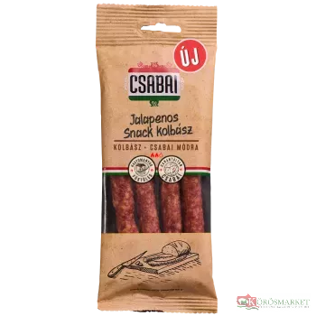 Csabai snack kolbász jalapeno 100g
