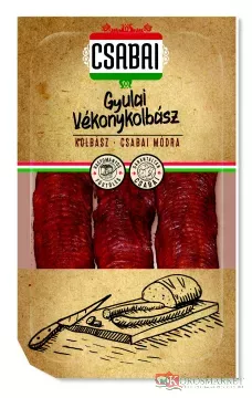 Csabai gyulai vékonykolbász szel 75g