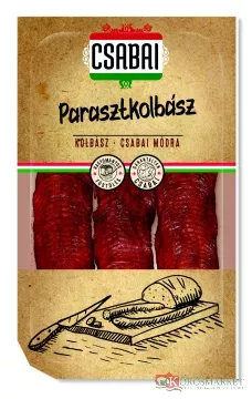 Csabai parasztkolbász szeletelt 75g