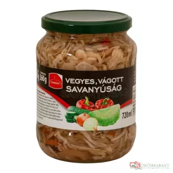 Vegyesvágott savanyúság 8x720ml