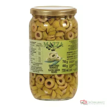 Olivabogyó zöld szeletelt 700g