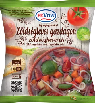 Fevita zöldséglev.gazdagon 450g
