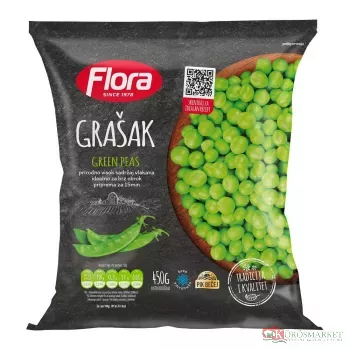 Zöldborsó zsenga 450g Flora AKCIÓS