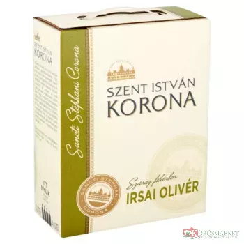Szent István Korona Irsai fehérbor száraz 3l