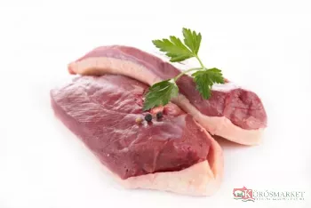 Kacsa mellfilé bőrös 150-250g/db,2db/cs. AKCIÓS