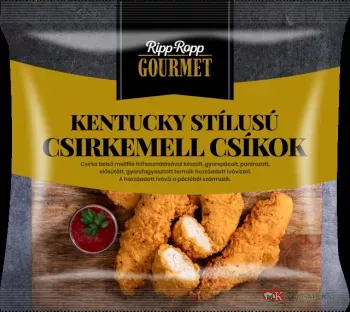 Ripp-ropp Gourmet Kentucky cs.mell csíkok 500g