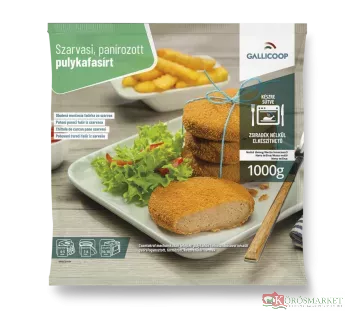 Galli. panírozott pu. fasirt 1 kg fagy.