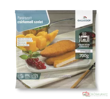 Galli. panírozott cs.mellszelet 8x700g