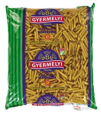 Gyermelyi penne teljes kiőrlésű durum öml.5kg