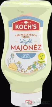 Koch's light majonéz tojás nélkül 450g