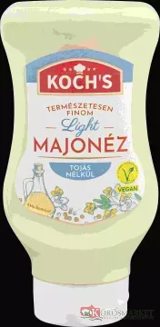 Koch's light majonéz tojás nélkül 450g